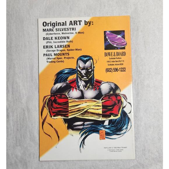 Marvel Cyber Force Issue 2 Vintage Comic Book New 1993 - Picture 2 of 3